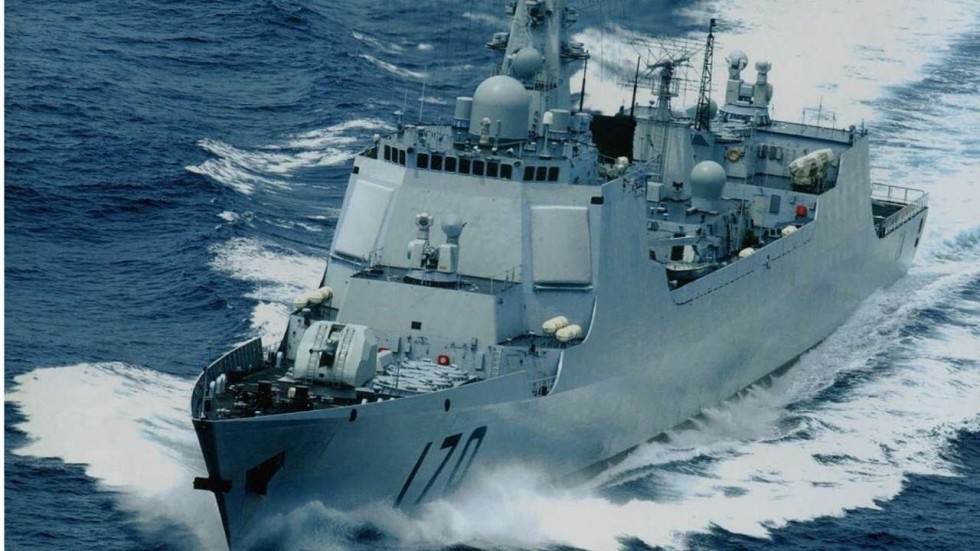 Trung Quoc dieu chien ham hien dai nhat tap tran o Bien Dong hinh anh