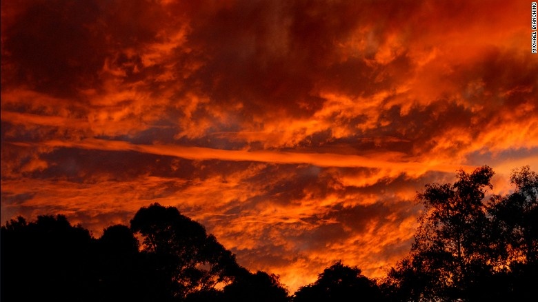 Giai ma hoang hon do nhu mau tren bau troi Sydney hinh anh