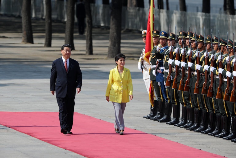 doi nuoc lanh vao moi quan he Trung – Han anh 1