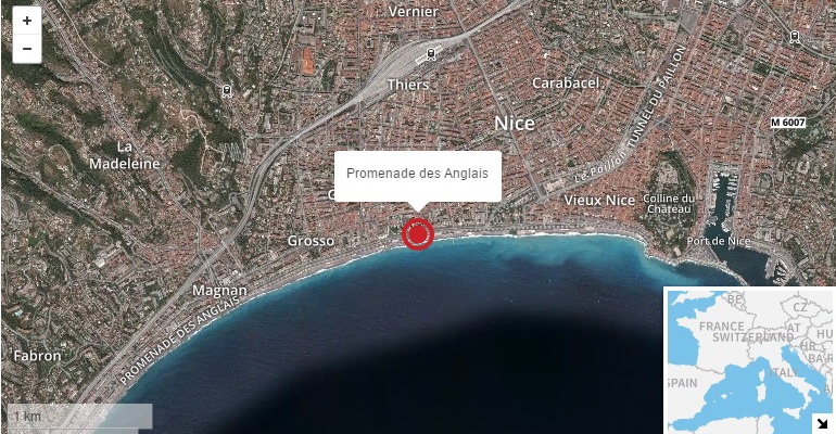 Xe tai lao vao dam dong o Phap,  hon 70 nguoi thiet anh 3