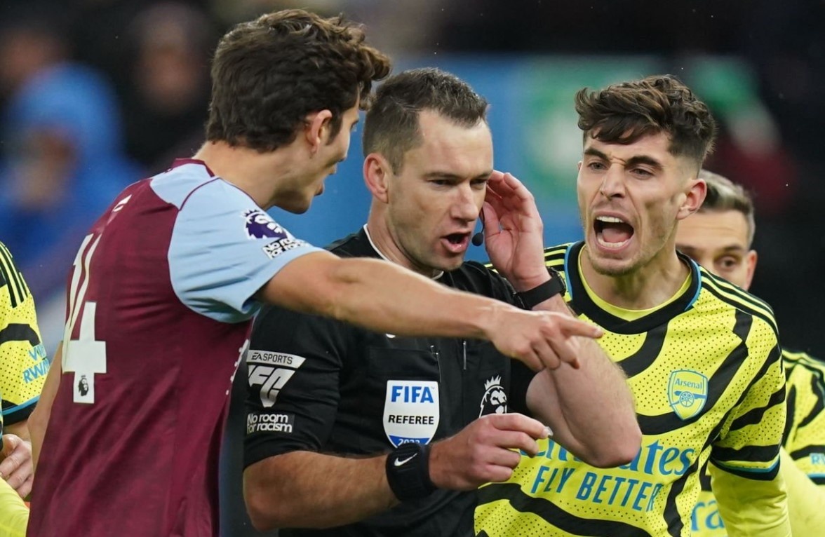 Arsenal vs Aston Villa anh 1
