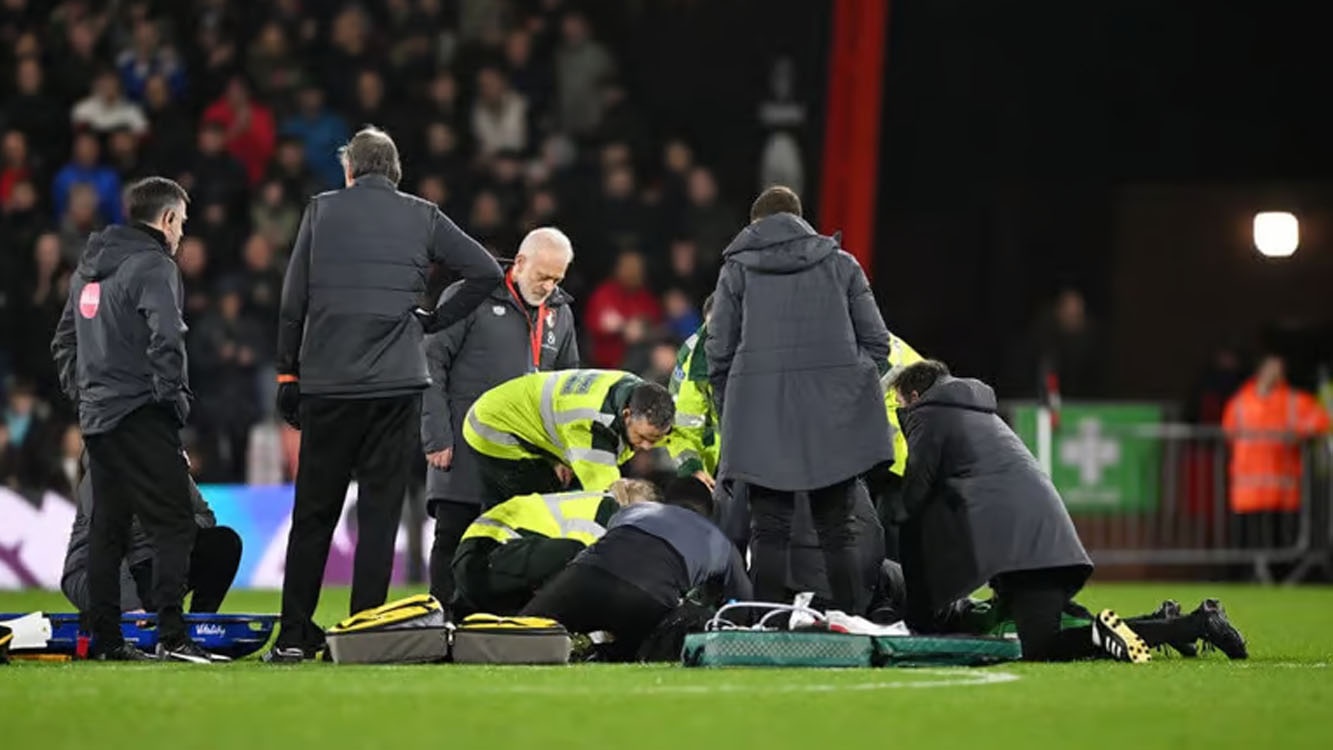 Tran Bournemouth gap Luton phai da lai sau vu cau thu bi dot quy hinh anh