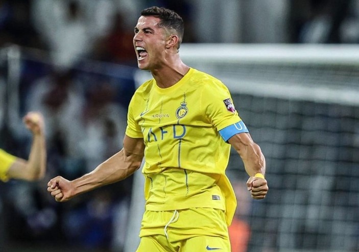 Ronaldo toa sang trong tran thang cua Al Nassr hinh anh