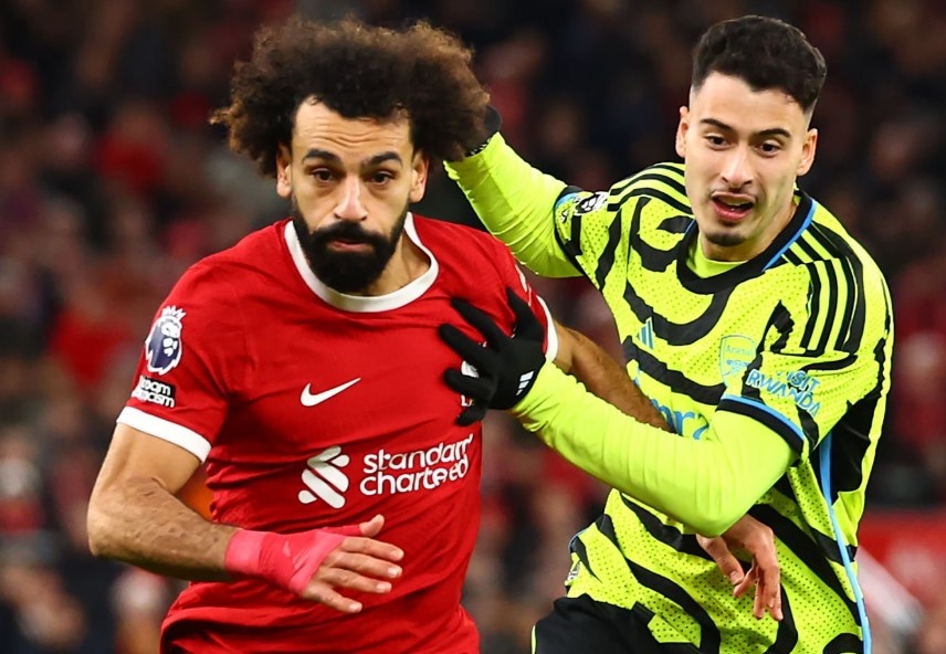 Arsenal giu ngoi dau sau tran hoa Liverpool hinh anh