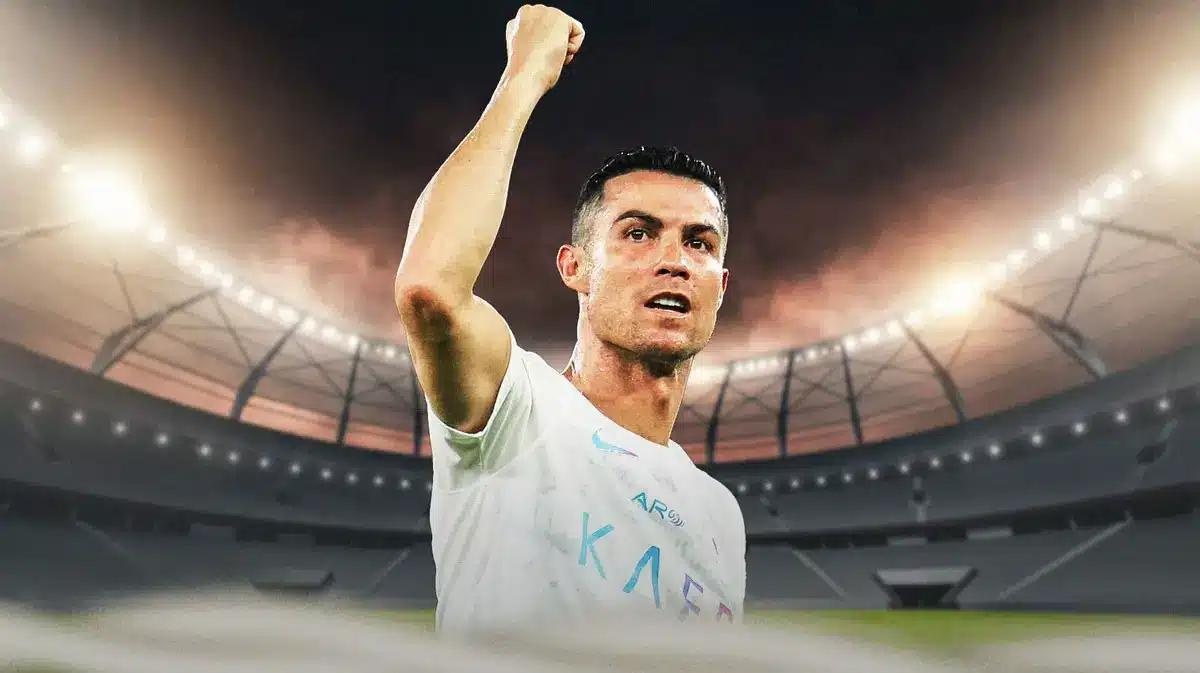 Phan ung cua Ronaldo sau khi tao cot moc dang kinh ngac hinh anh