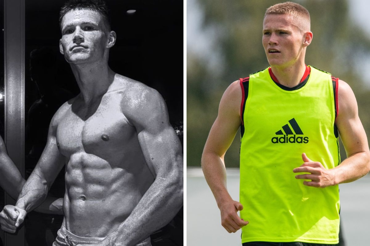 Dang sau than hinh co bap cua McTominay hinh anh