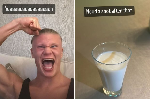 Hanh dong ky la cua Haaland hinh anh