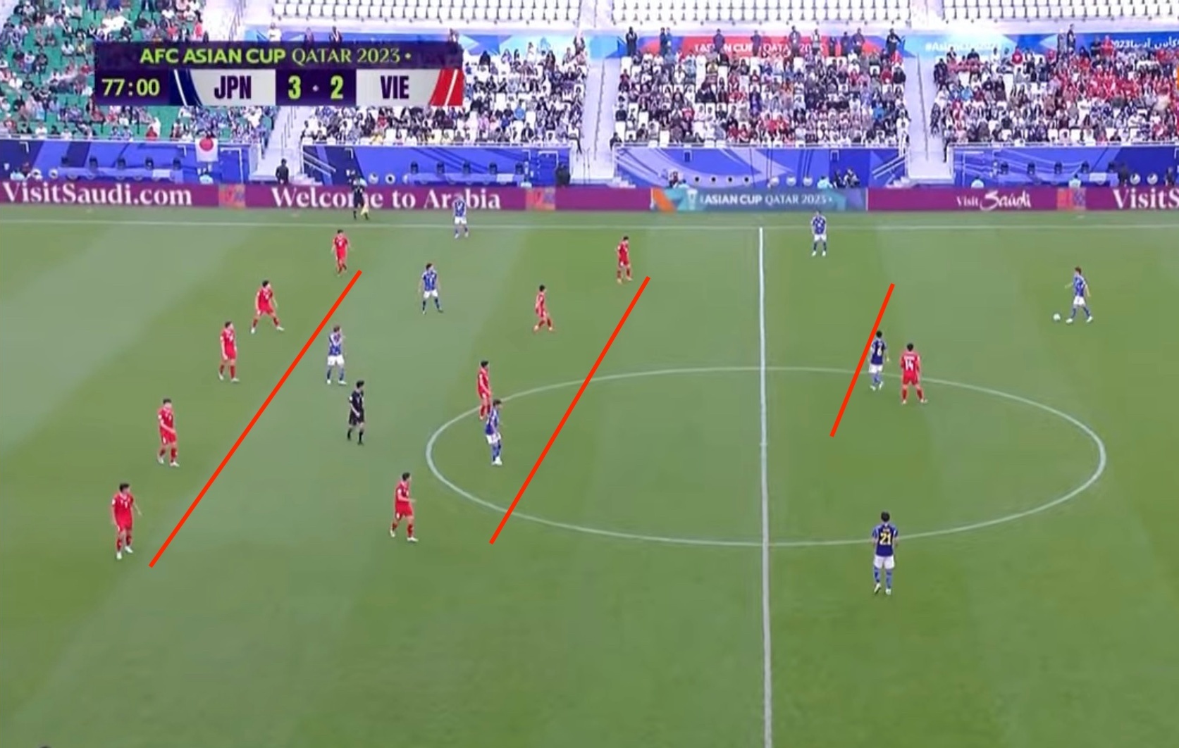 Hinh anh gay sot cua tuyen Viet Nam truoc Nhat Ban hinh anh