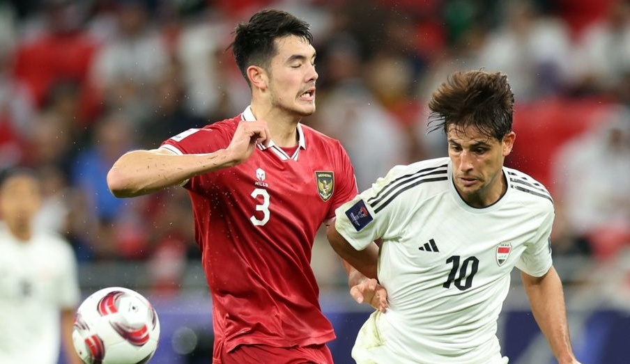 Highlights Indonesia 1-3 Iraq: Khong co bat ngo hinh anh