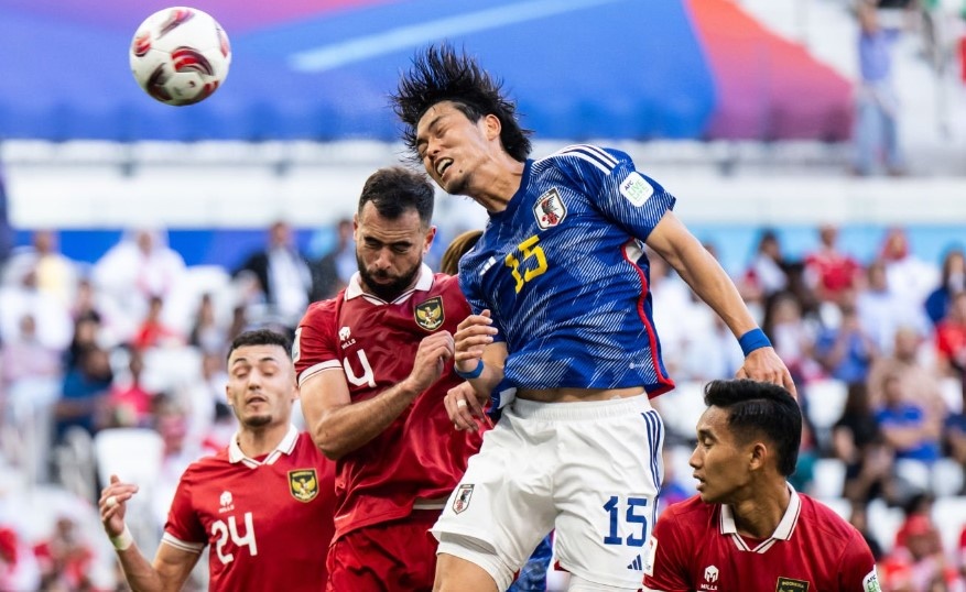 Indonesia thua Nhat Ban 1-3, mat quyen tu quyet tai Asian Cup hinh anh