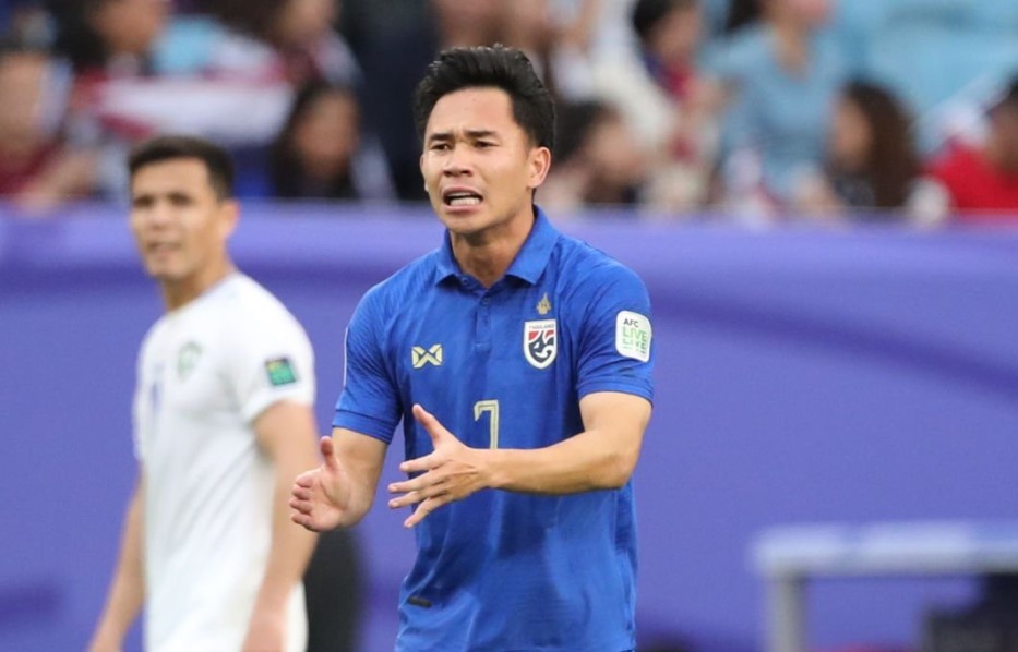 Highlights Thai Lan 1-2 Uzbekistan: Dong Nam A sach bong tai Asian Cup hinh anh