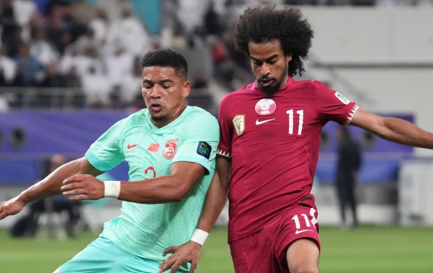 Highlights Qatar 2-1 Palestine: Khong the ngan can Akram Afif hinh anh