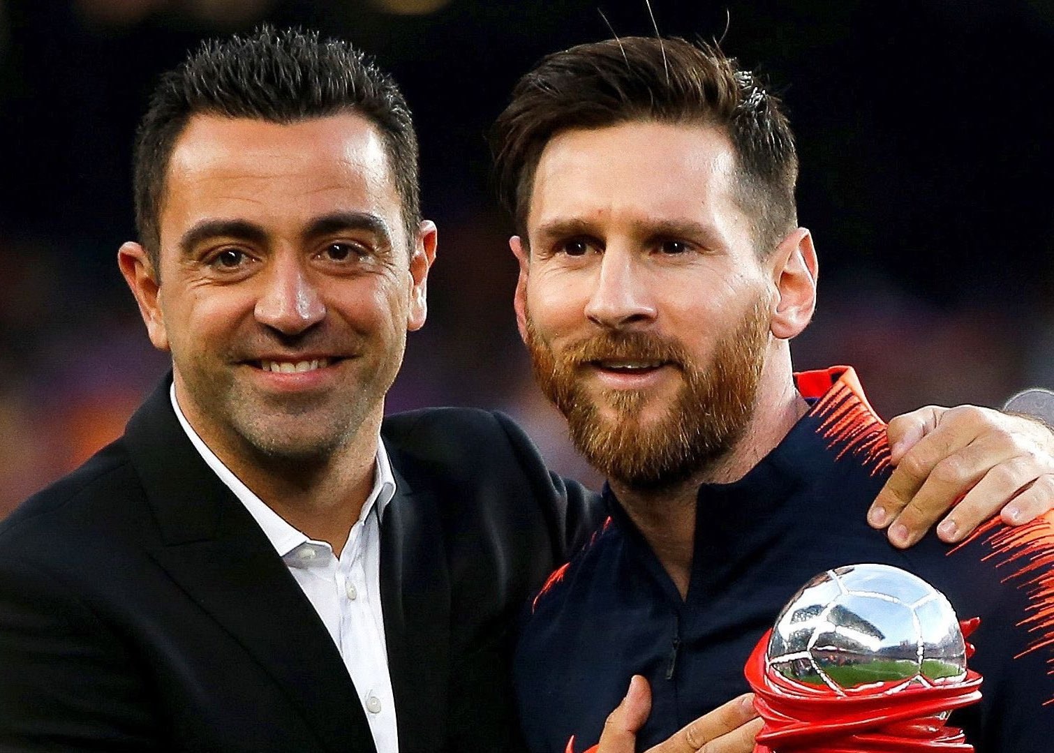 Messi co the tro thanh HLV Barca? hinh anh