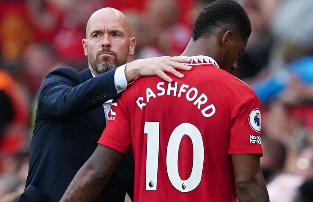 Ten Hag doi thai do voi Rashford hinh anh