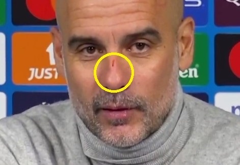 Pep Guardiola tu cao mat hinh anh