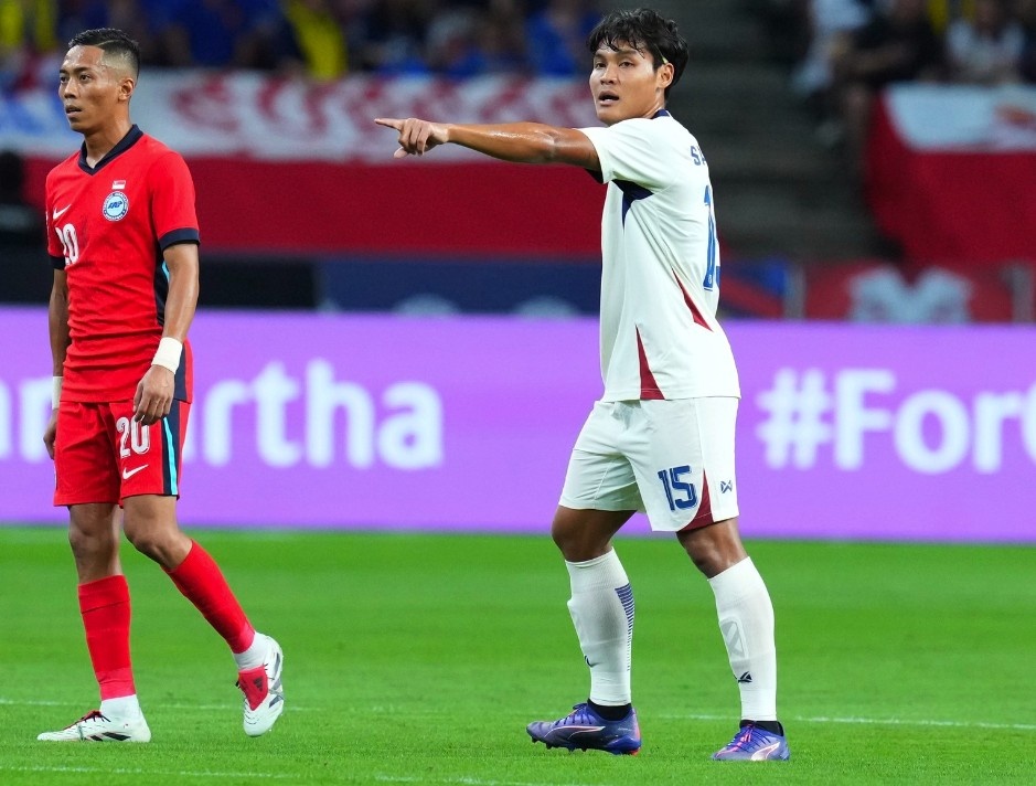 Singapore vs Thai Lan anh 2