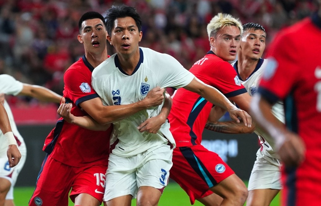 Singapore vs Thai Lan anh 1