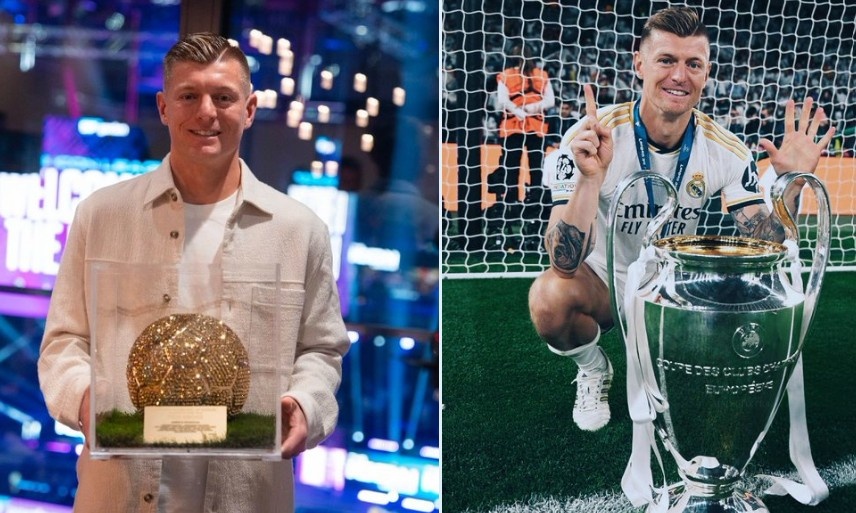 Kroos nhan giai Cau thu hay nhat the gioi nam 2024 hinh anh