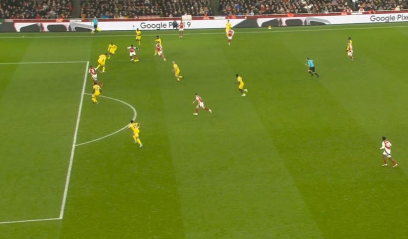 Arsenal dau Crystal Palace anh 2