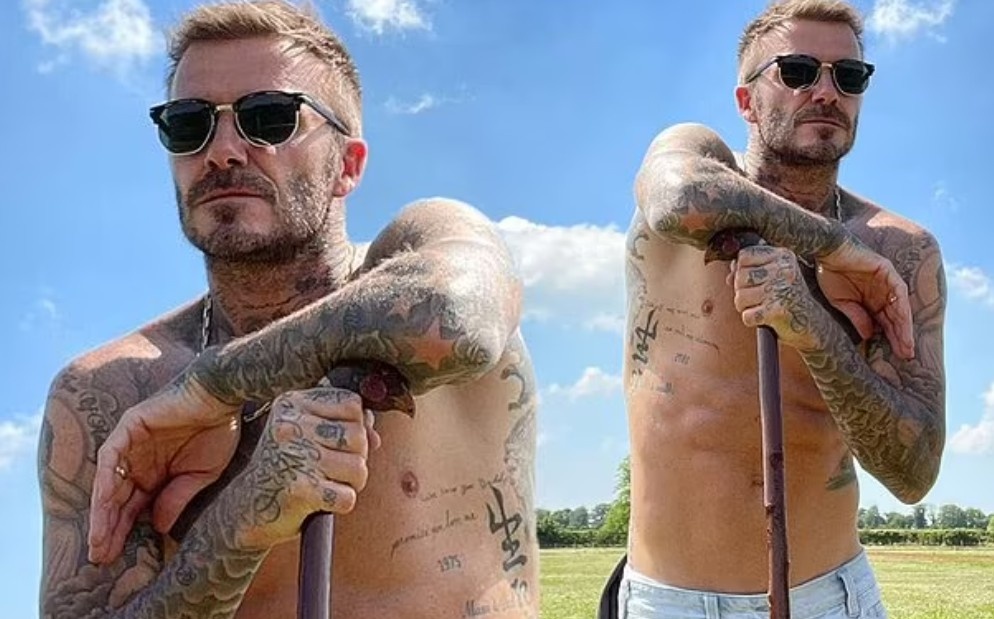 Beckham gay chu y hinh anh