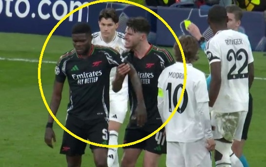 Rice noi gian voi Partey hinh anh