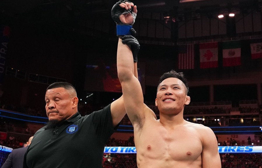 Quang Le gianh chien thang lich su o UFC hinh anh