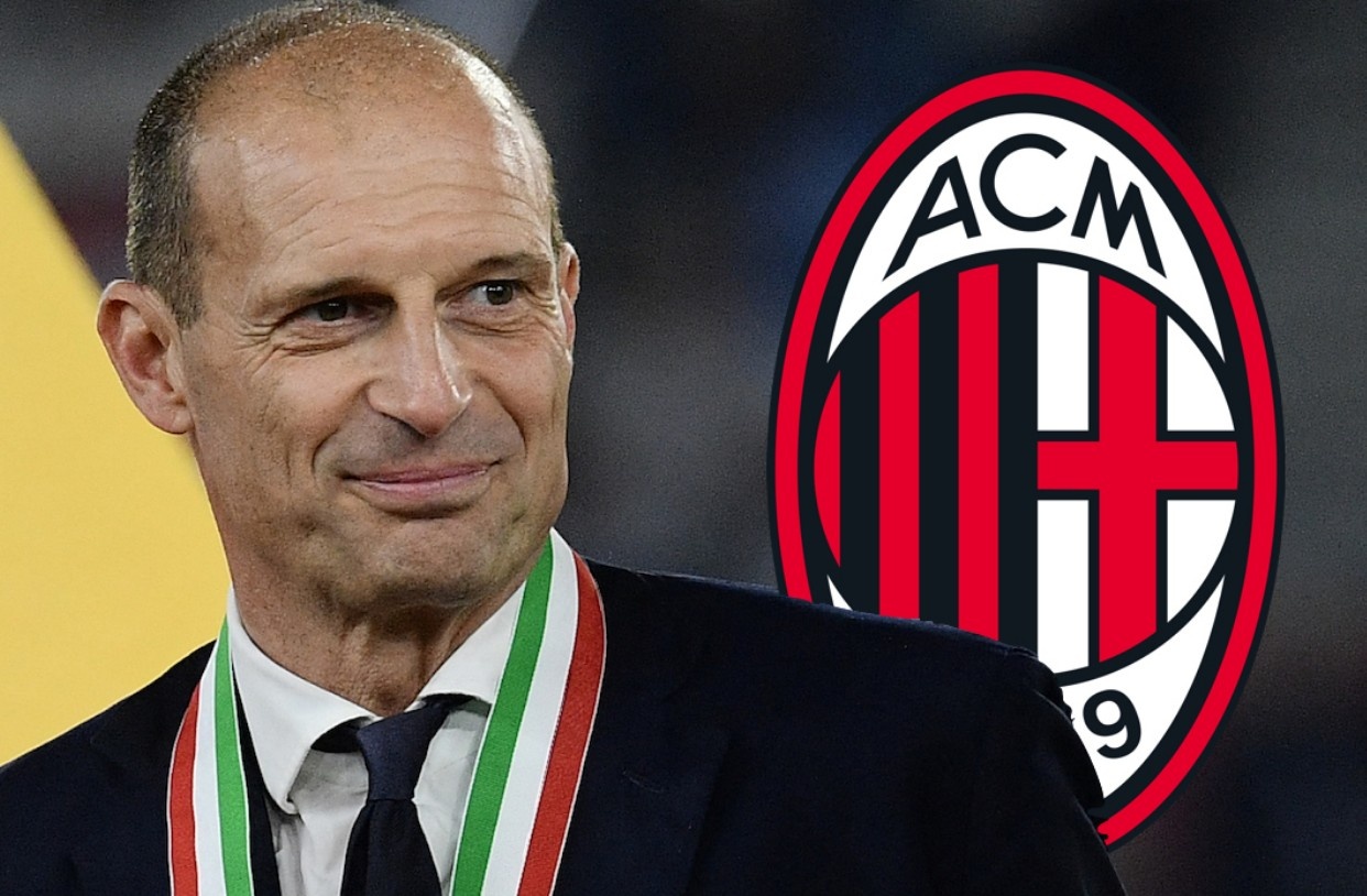 Allegri tro lai Milan anh 1