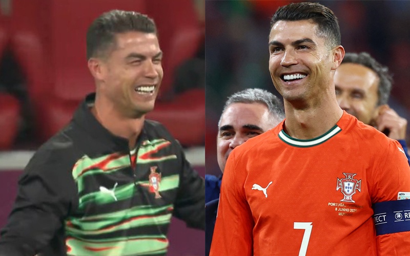 Cam xuc trai nguoc cua Ronaldo trong ngay Bo Dao Nha vo dich hinh anh