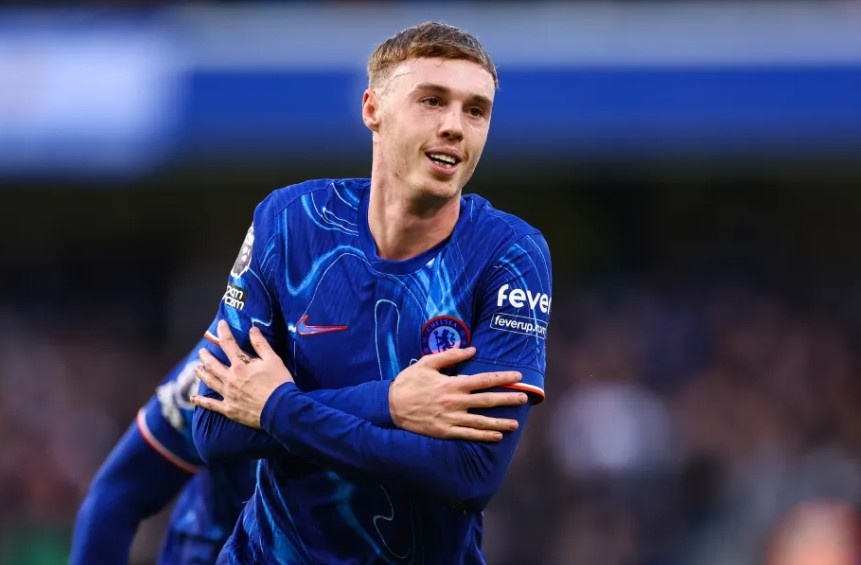 Cole Palmer dang ky ban quyen kieu an mung 'run ray' hinh anh