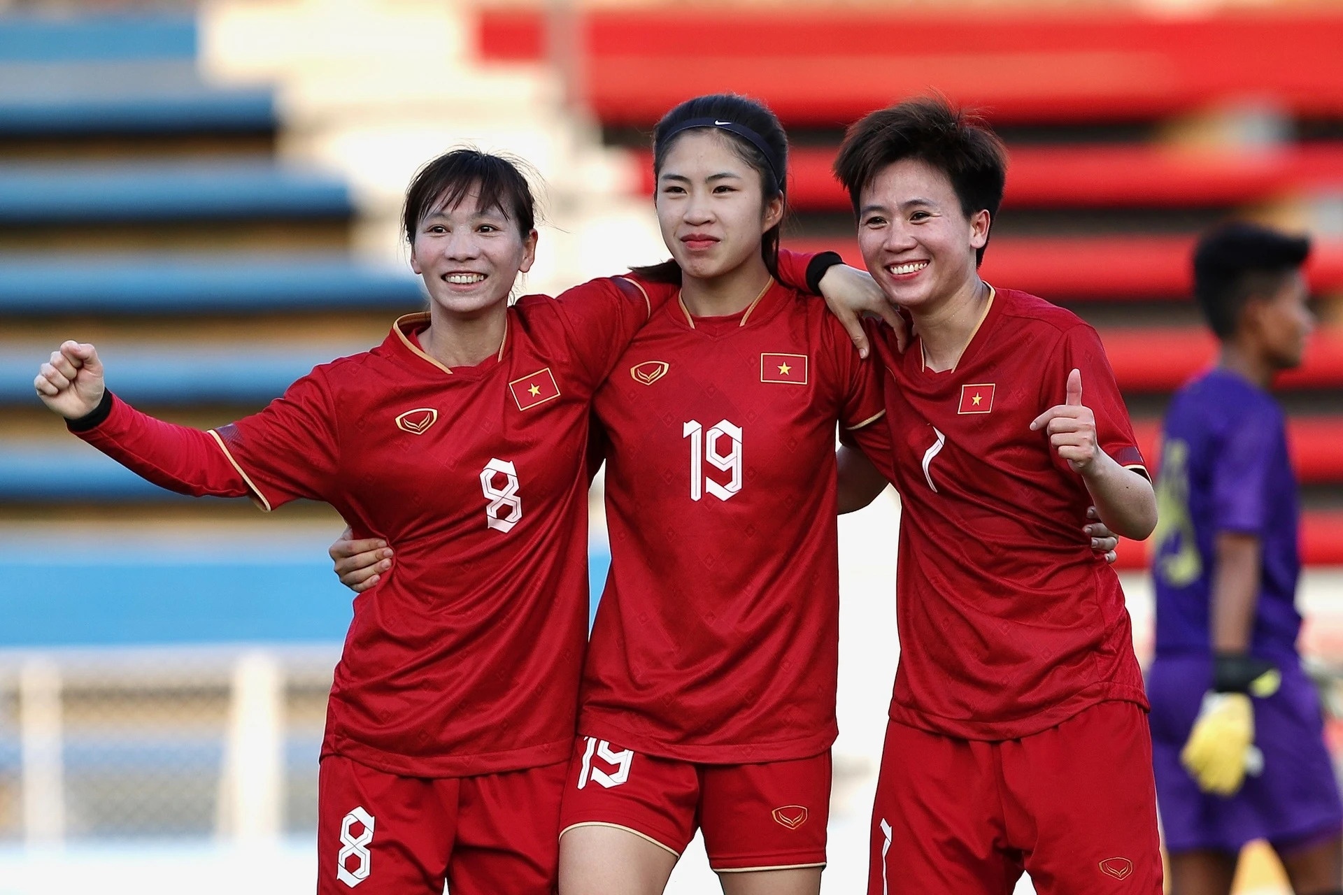 Thuy Trang la doc ban SEA Games hinh anh