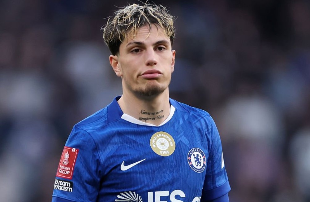 Garnacho ghi ban trong tran thang 7-0 cua Chelsea hinh anh