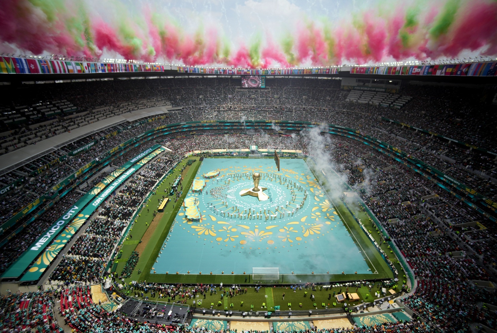 Mexico mo man le khai mac dac biet nhat lich su World Cup hinh anh