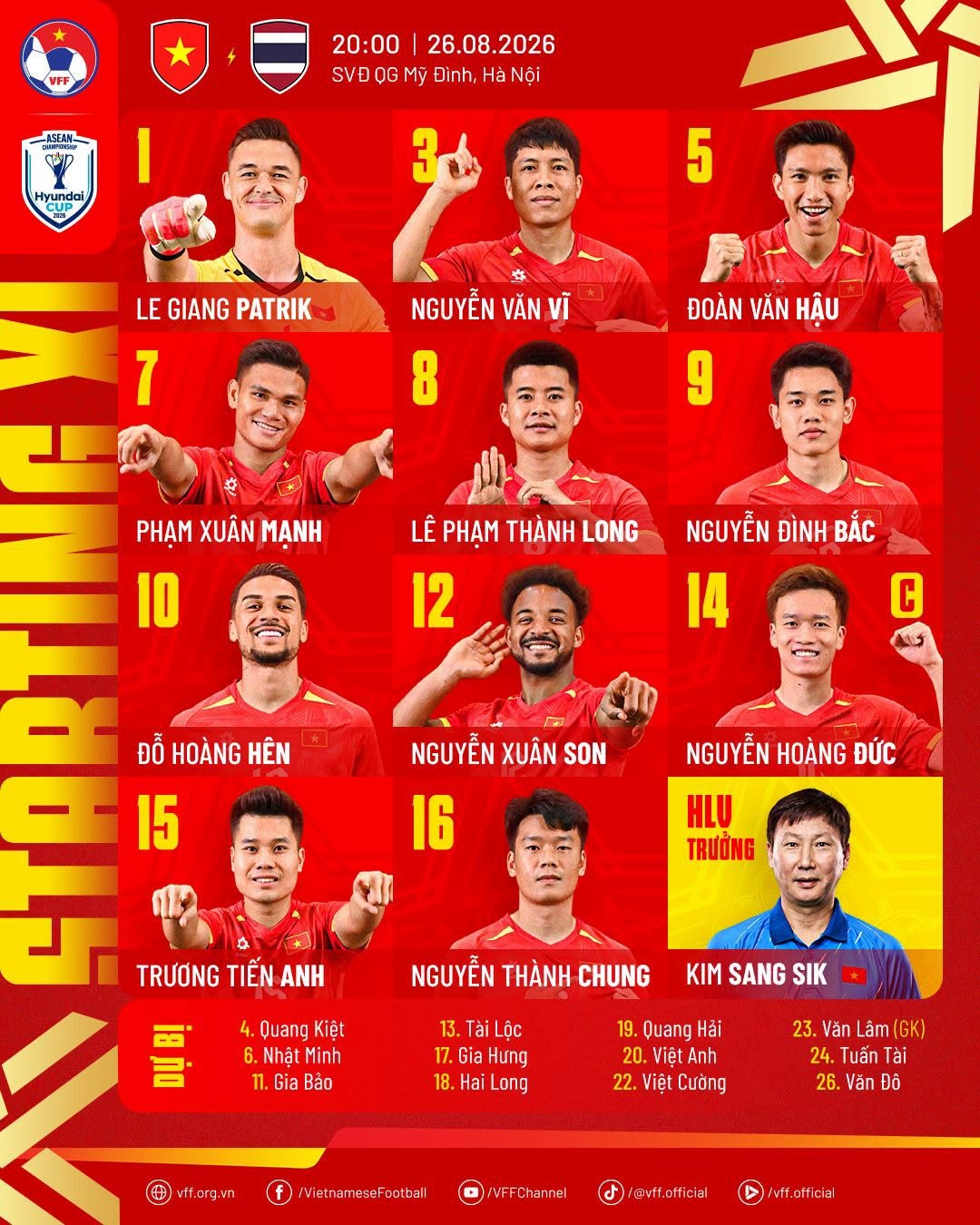 trực tiếp Việt Nam ảnh 1