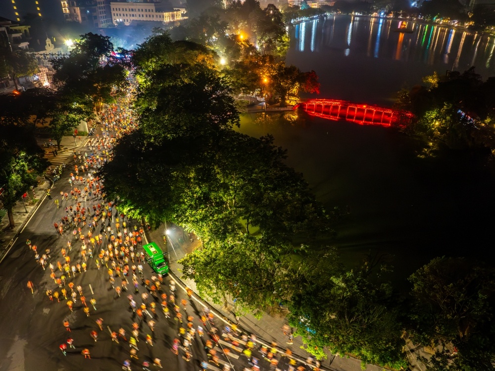 14.000 VĐV dự marathon Hà Nội