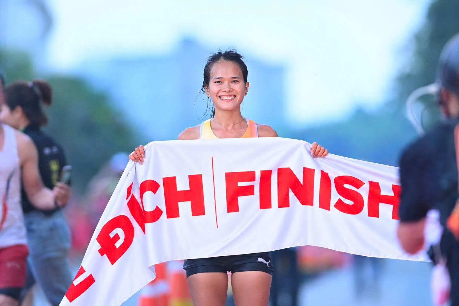 VĐV Việt Nam chiếm ưu thế ở giải marathon quốc tế