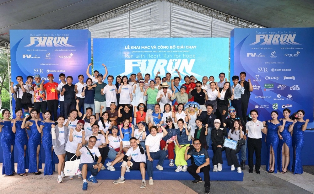 3.300 VĐV tham gia giải chạy tại TP.HCM