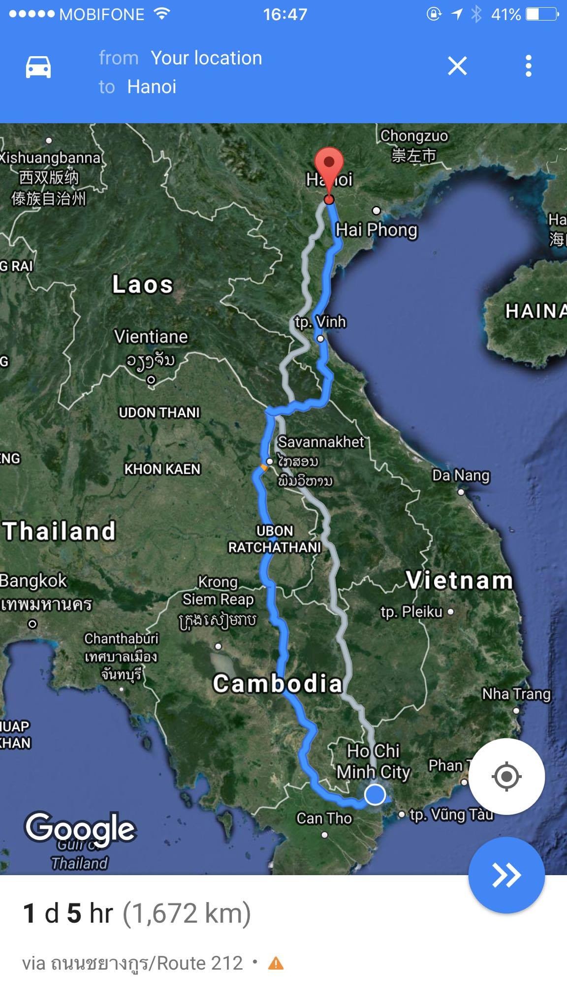 Google Maps sai duong anh 1