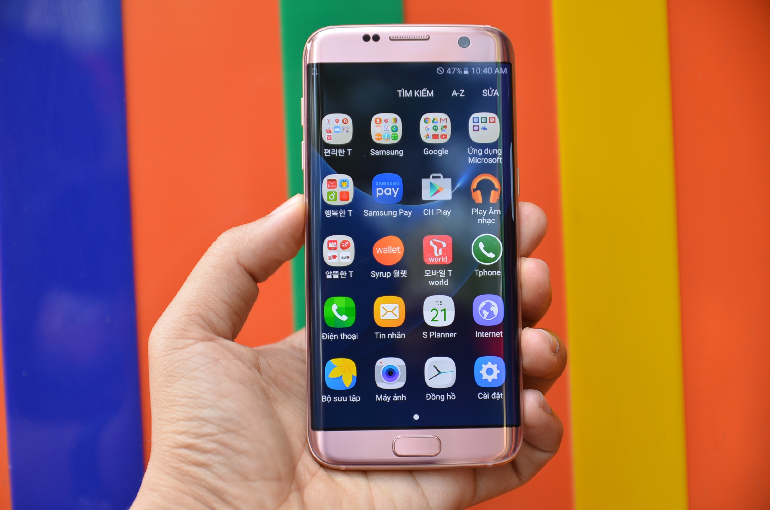 Samsung Galaxy S7 Pink Gold anh 9