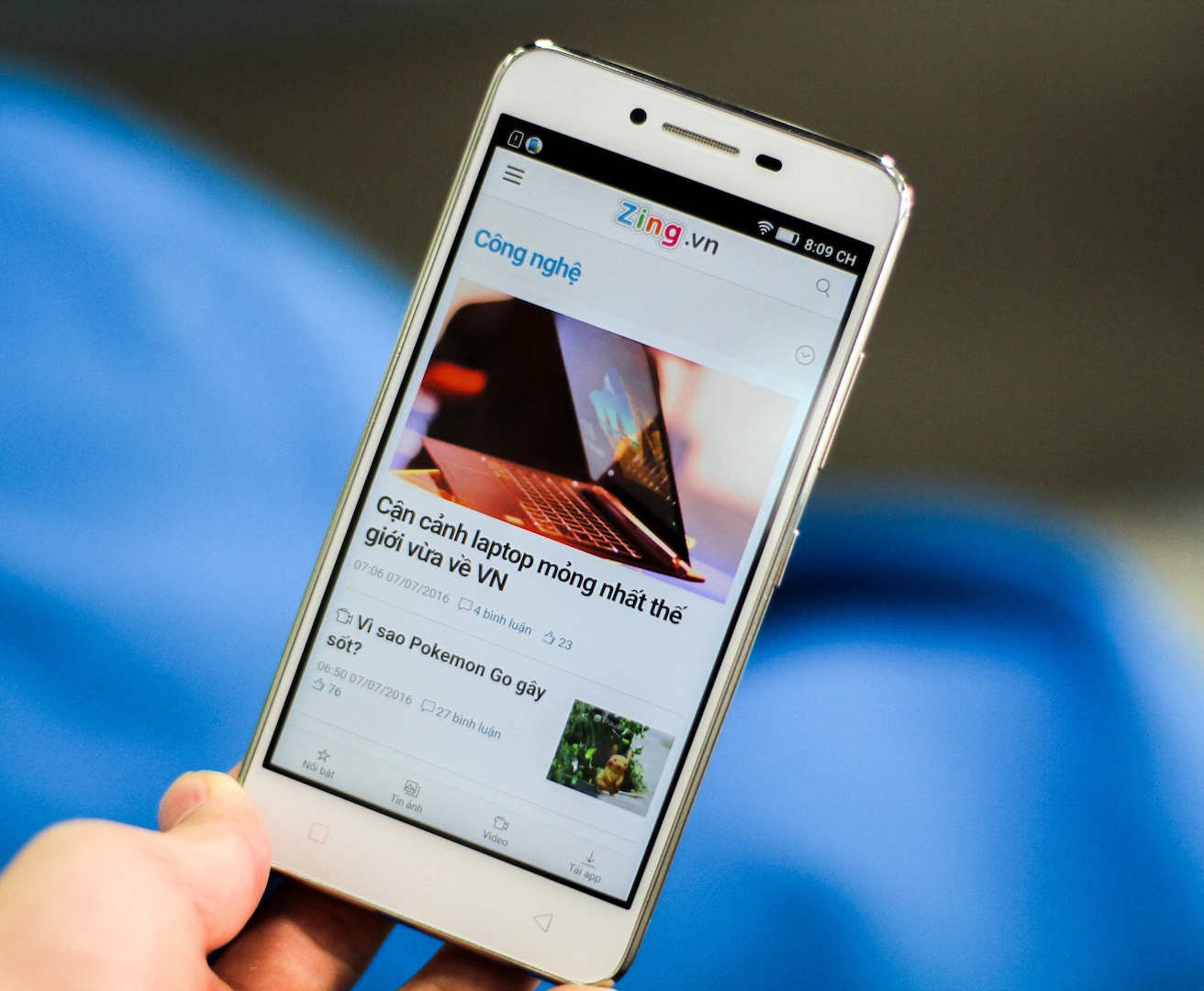 Mo hop Lenovo Vibe K5, thiet ke dep gia 3,5 trieu hinh anh