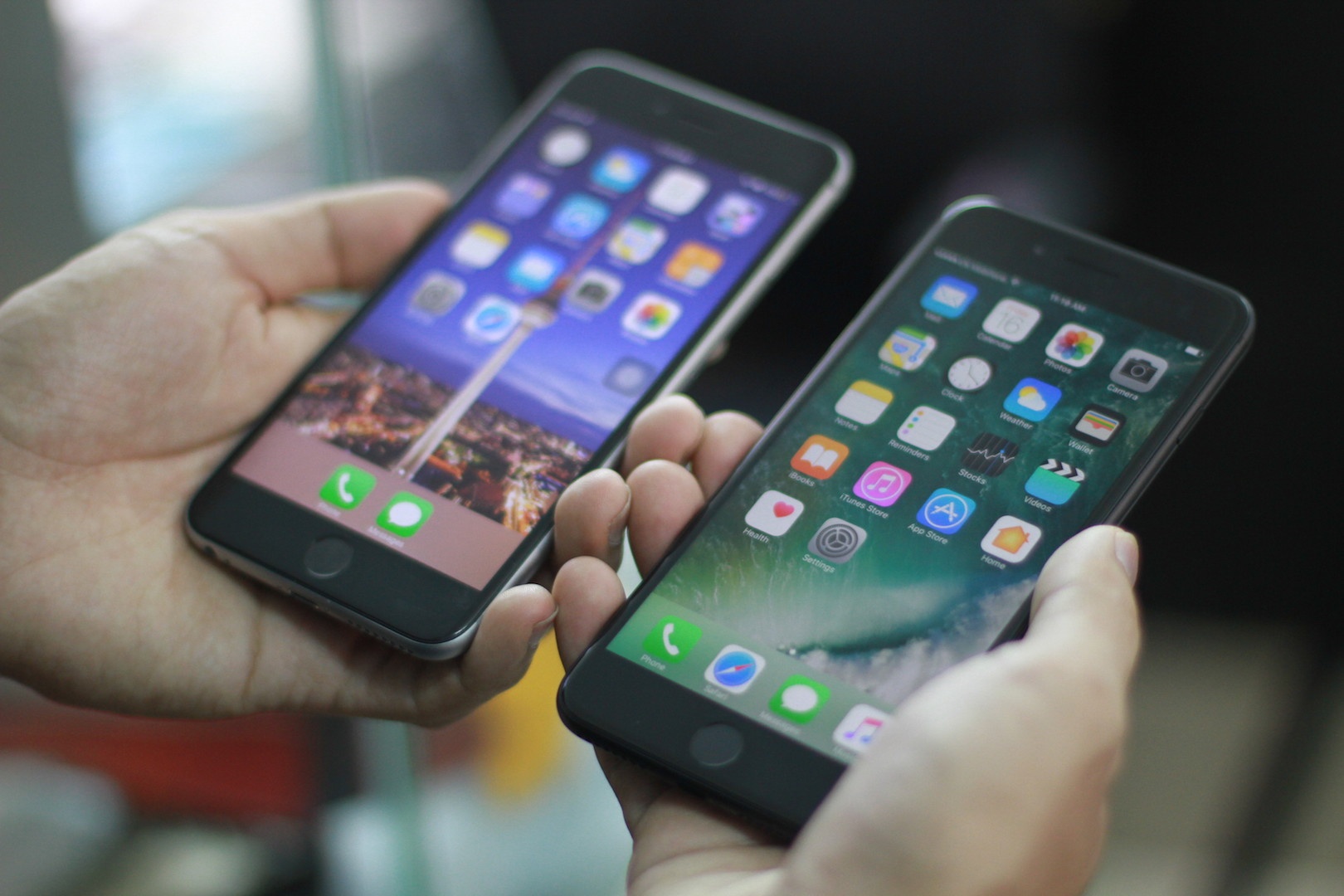 iPhone 7 plus so dang iPhone 6S Plus, anh 12