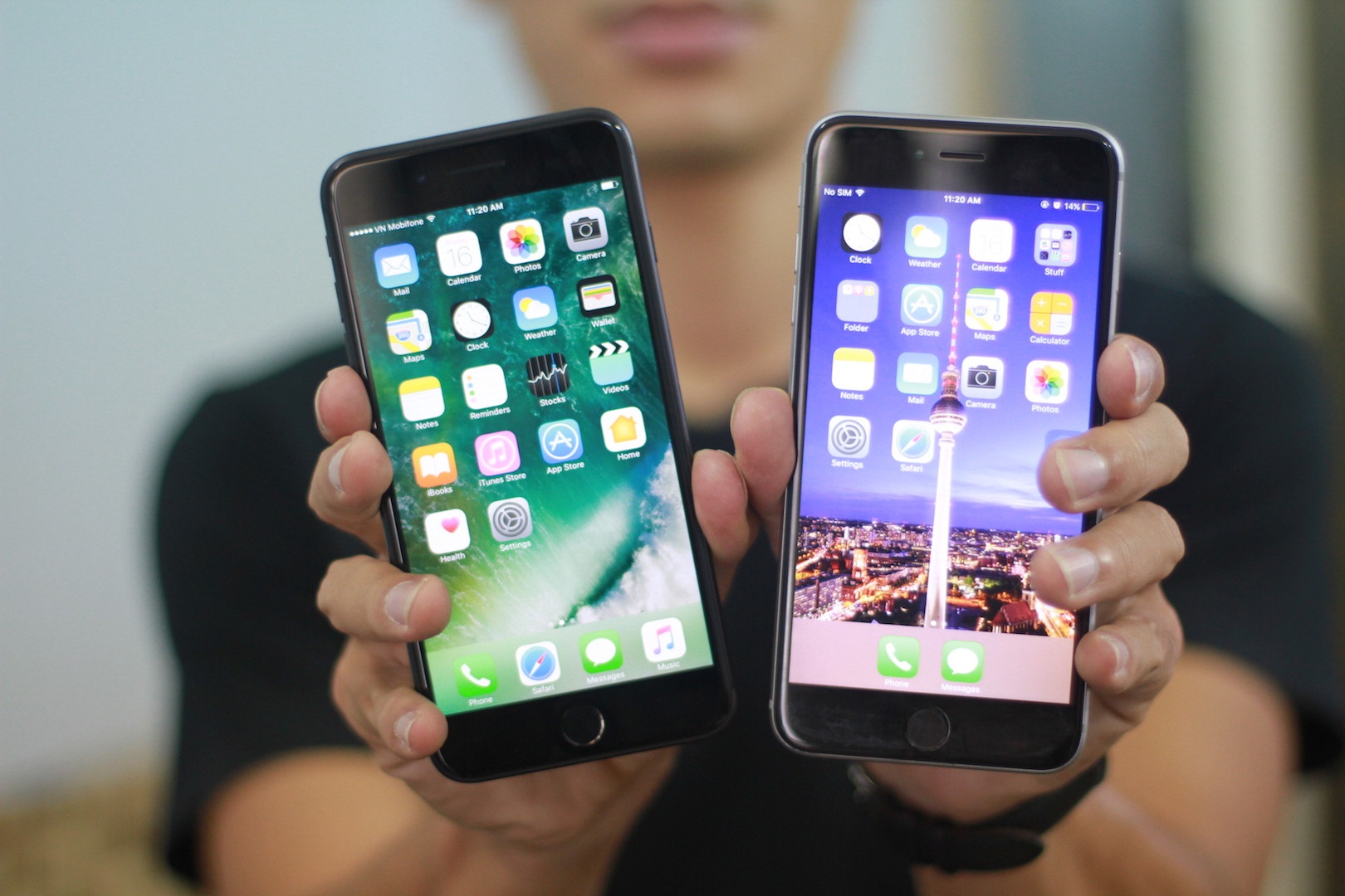 iPhone 7 plus so dang iPhone 6S Plus, anh 1