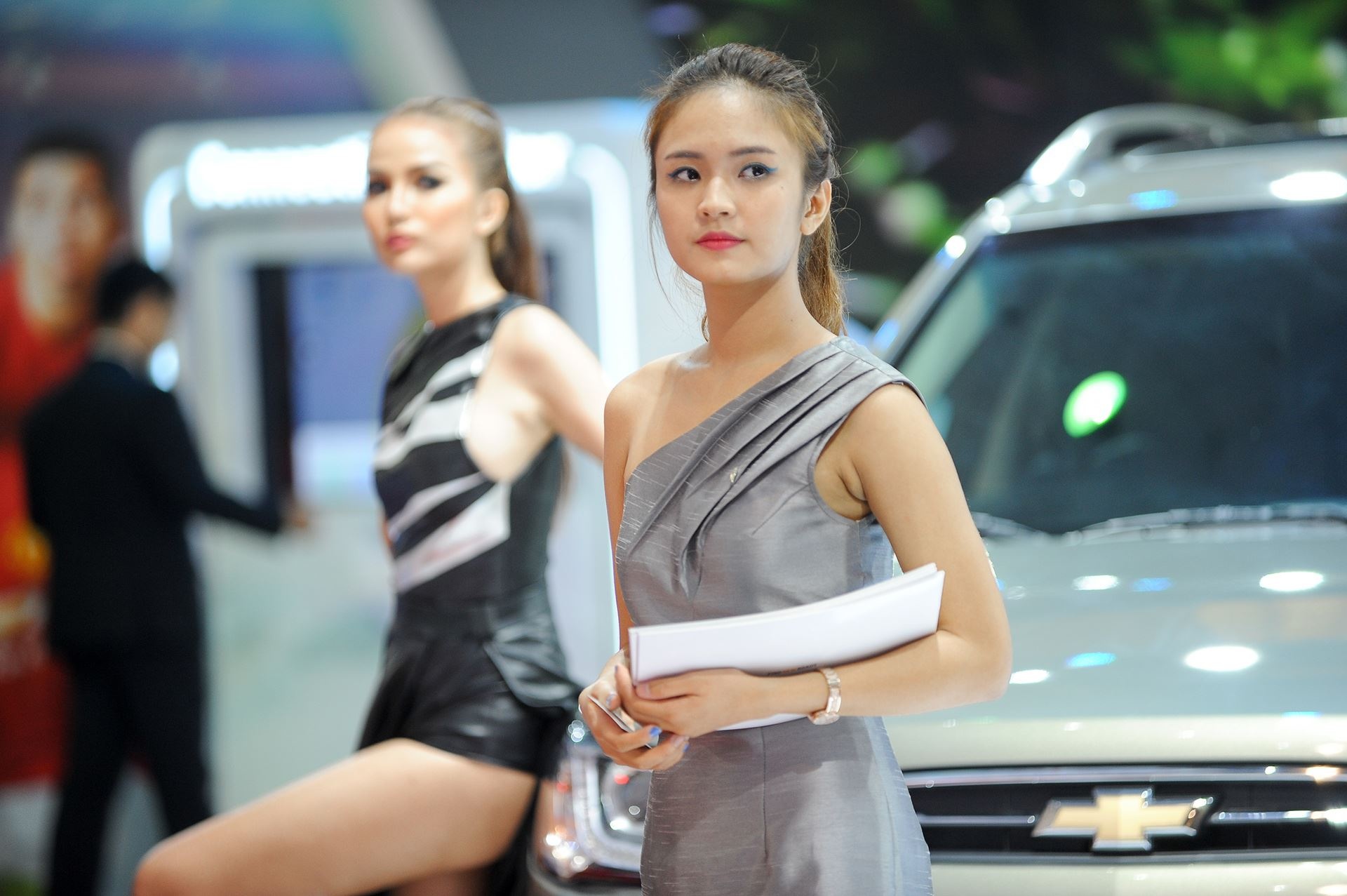 Bong hong xinh dep tai Vietnam Motor Show 2016 hinh anh