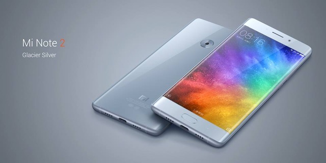 Xiaomi Mi Note 2 ra mat man hinh cong anh 2