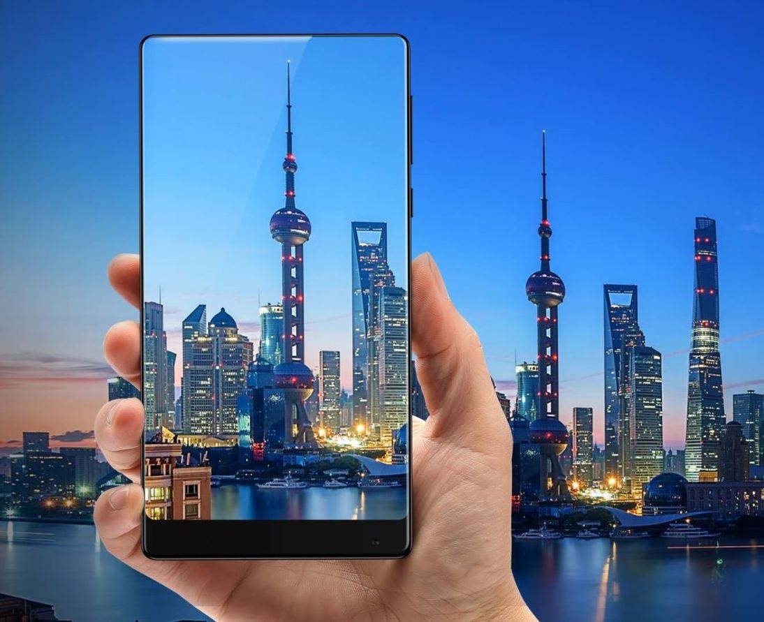 Thuc te smartphone khong vien Xiaomi Mi Mix hinh anh