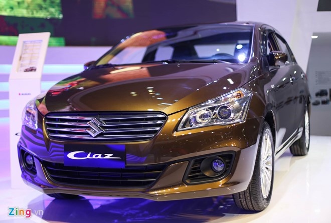 Suzuki Ciaz gia 580 trieu - doi thu Toyota Vios, Honda City hinh anh