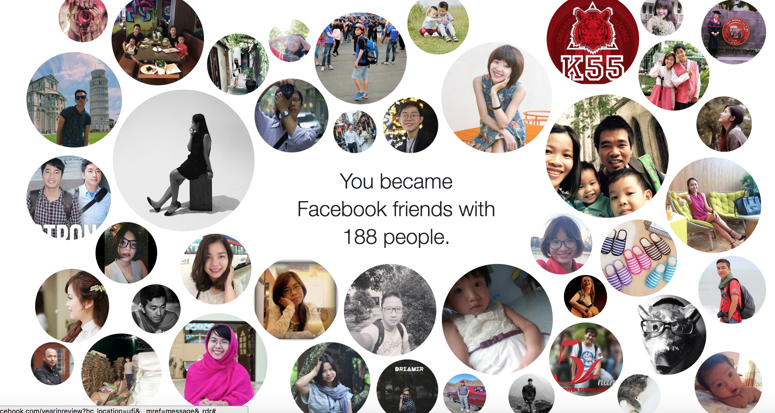 Facebook ra tinh nang tong ket 2016 hinh anh