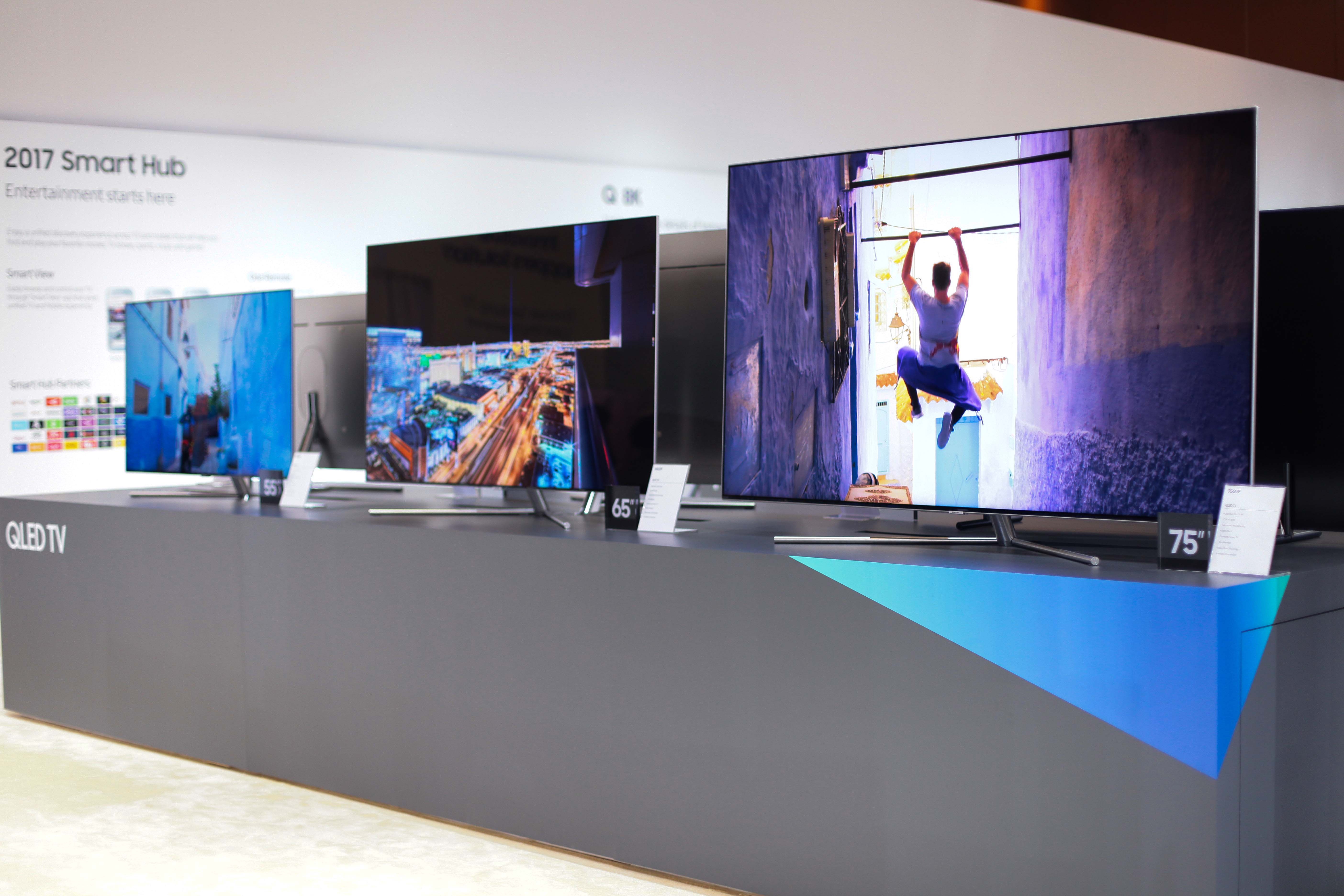 Samsung QLED: TV dau tien hien thi '100% dai mau' hinh anh