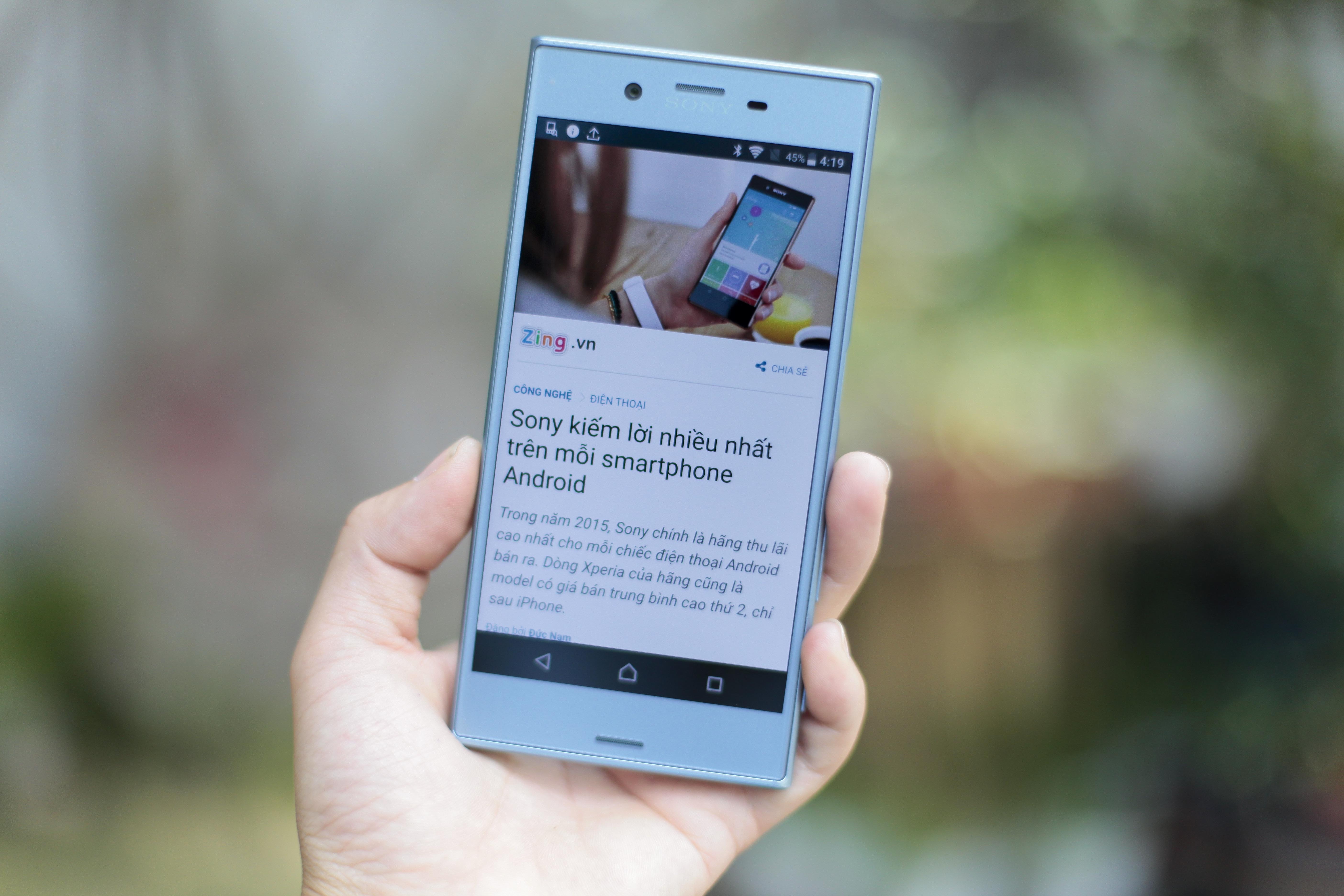 Sony Xperia XZs ve Viet Nam, anh 7