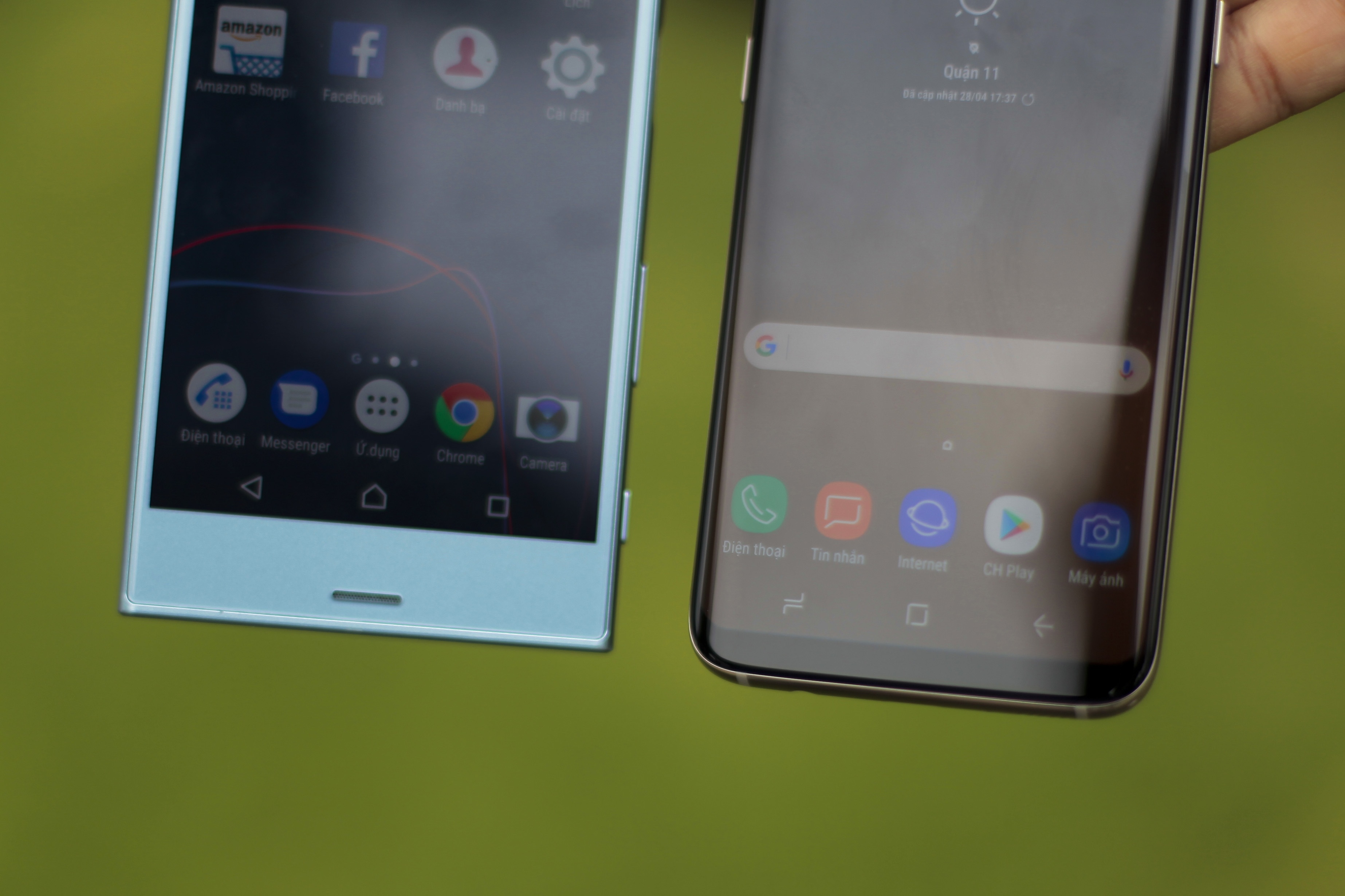 So sánh Samsung Galaxy S8 với Sony Xperia XZs ảnh 8 So sanh Samsung Galaxy S8 voi Sony Xperia XZs anh 8