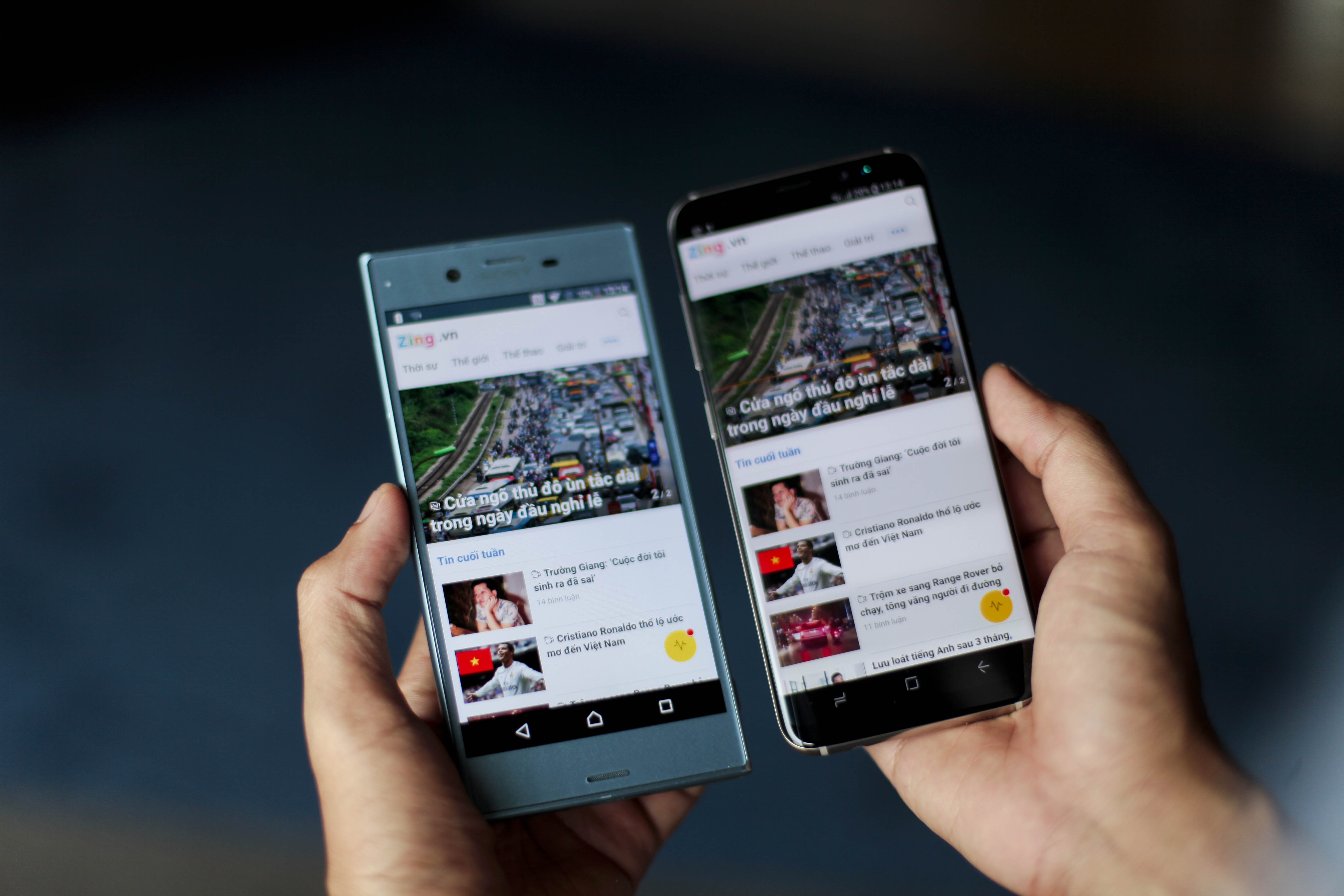 So sanh Samsung Galaxy S8 voi Sony Xperia XZs anh 7